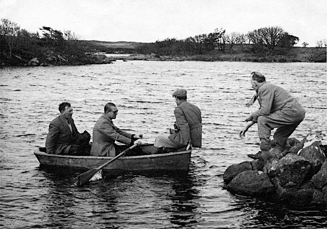 HRH Prince Philip in South Uist 1963