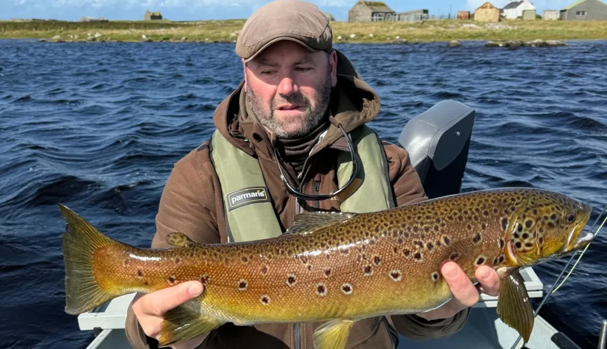 6lb 2oz Trout, West Ollay